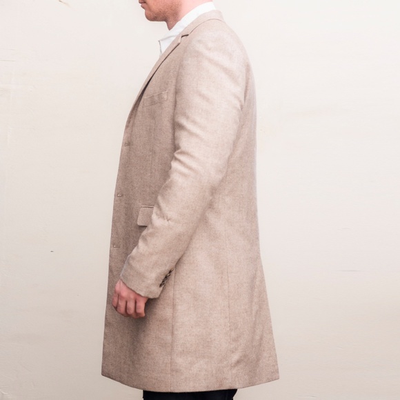 Topman Light Wool Men's Overcoat, size 42 US - Picture 2 of 5